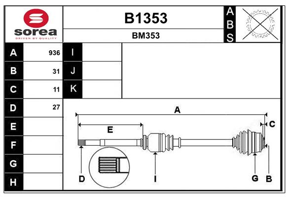 Cardan SNRA B1353