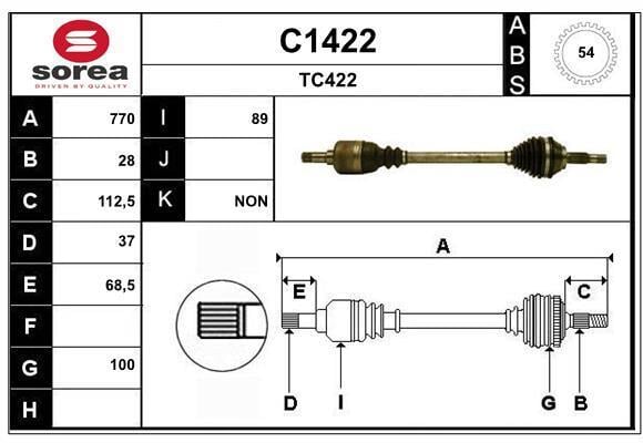 C1422 ошибка субару