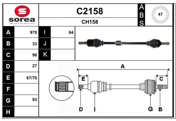 Cardã SNRA C2158