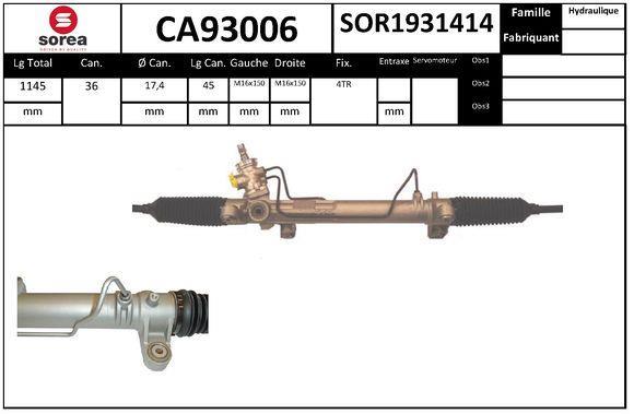 Cremallera de dirección (Caja de direccion) SNRA ref. CA93006