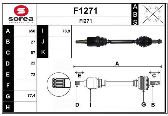 Cardan SNRA F1271