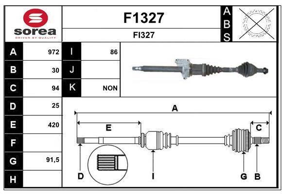 Cardan SNRA F1327