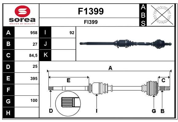 Cardã SNRA F1399