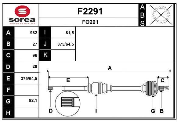 Cardán SNRA ref. F2291