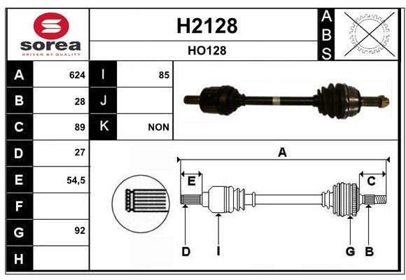 Cardan SNRA ref. H2128
