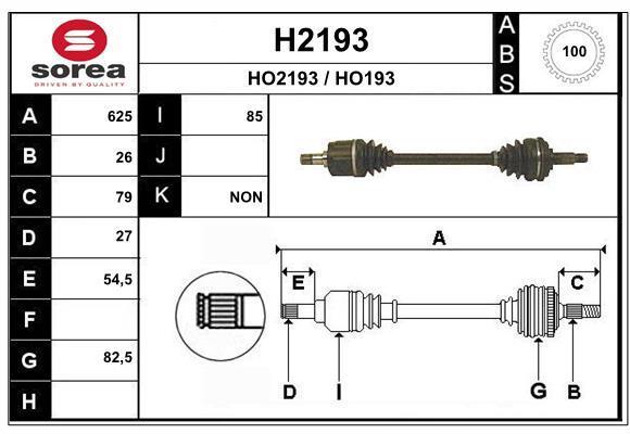 Cardán SNRA ref. H2193