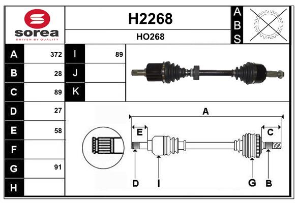 Cardan SNRA H2268