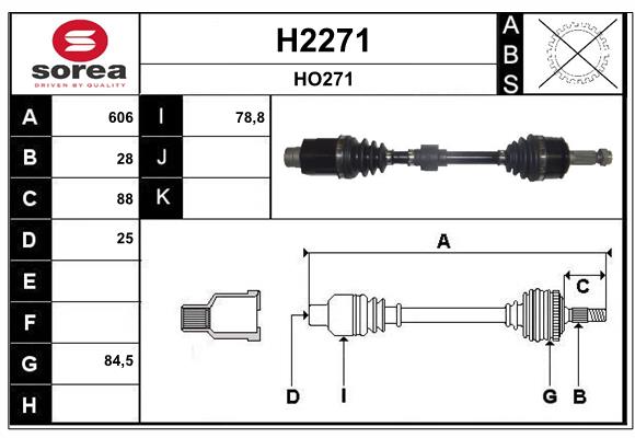 Cardán SNRA H2271