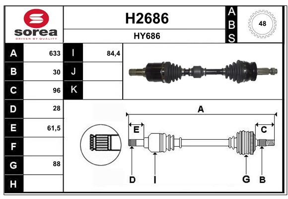 Cardã SNRA H2686