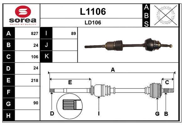 Cardan SNRA ref. L1106