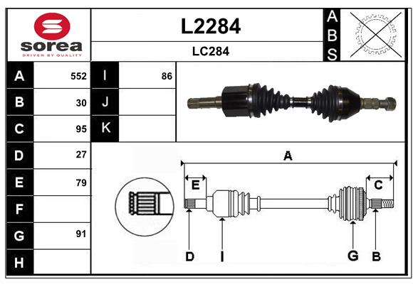 Cardã SNRA L2284