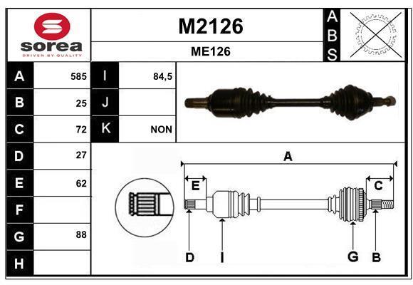 Cardan SNRA M2126