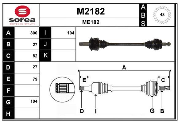 Cardã SNRA M2182
