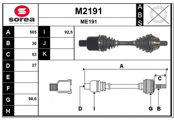 Cardã SNRA M2191