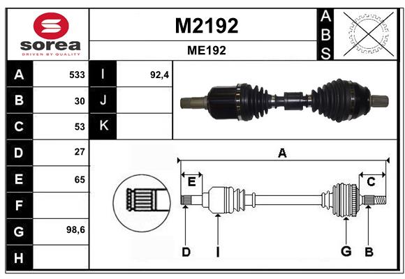 Cardán SNRA M2192