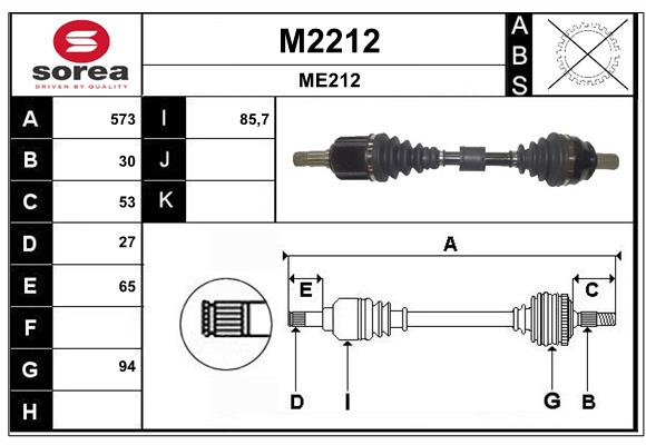 Cardã SNRA M2212