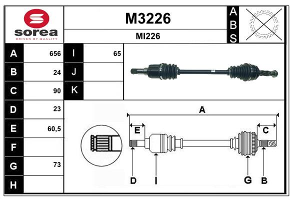 Cardan SNRA M3226