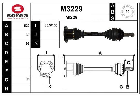 Cardan SNRA M3229