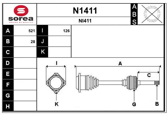 Cardã SNRA N1411