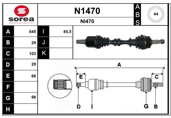 Cardã SNRA N1470