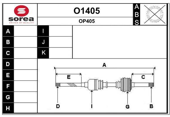 Cardã SNRA ref. O1405