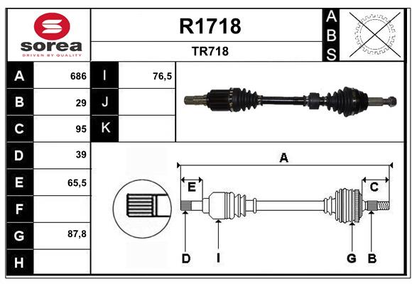Cardán SNRA ref. R1718