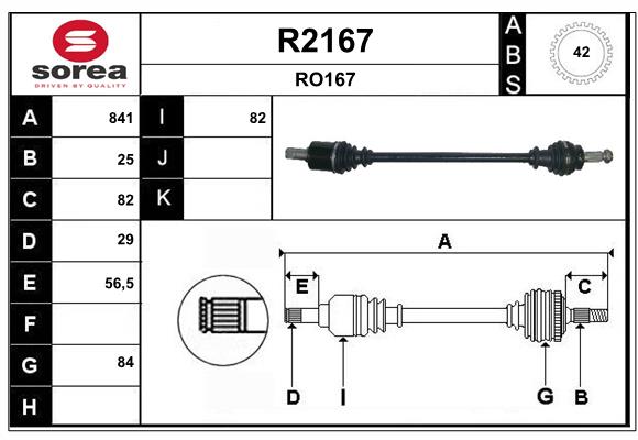 Cardan SNRA R2167