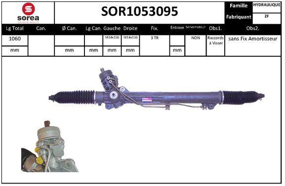 Crémaillère de direction SNRA ref. SOR1053095