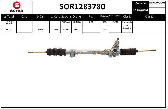 Cremallera de dirección (Caja de direccion) SNRA ref. SOR1283780