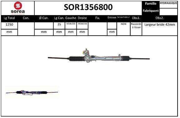 Cremallera de dirección (Caja de direccion) SNRA ref. SOR1356800