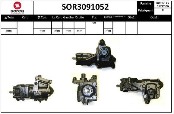 Cremallera de dirección (Caja de direccion) SNRA ref. SOR3091052