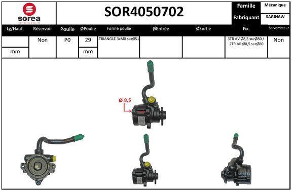 Bomba de direção assistida SNRA ref. SOR4050702
