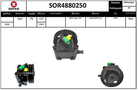 Pompe de direction assistée (Servo direction) SNRA ref. SOR4880250