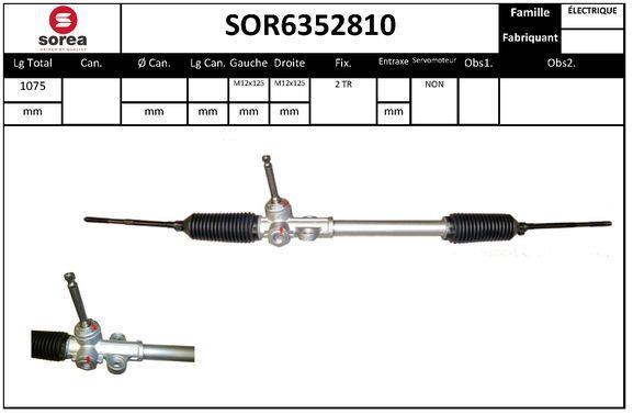 Crémaillère de direction SNRA ref. SOR6352810