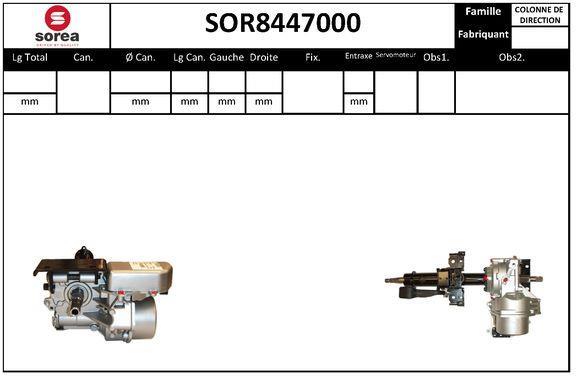Coluna de direção SNRA ref. SOR8447000