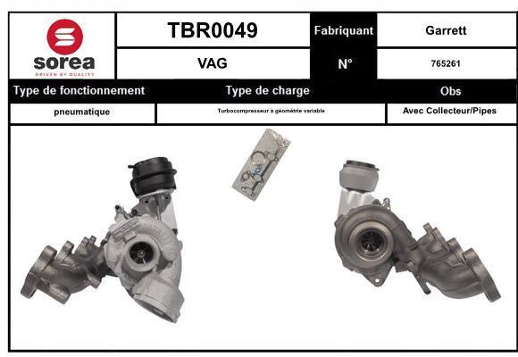 Turbocompressor SNRA TBR0049