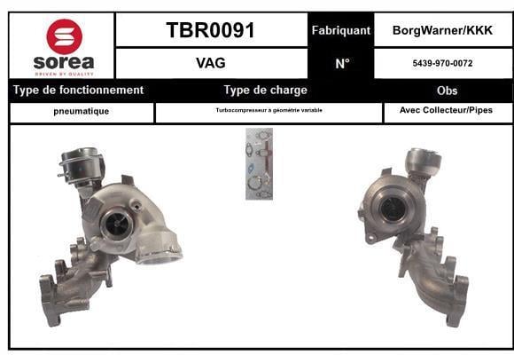 Turbocompressor SNRA ref. TBR0091