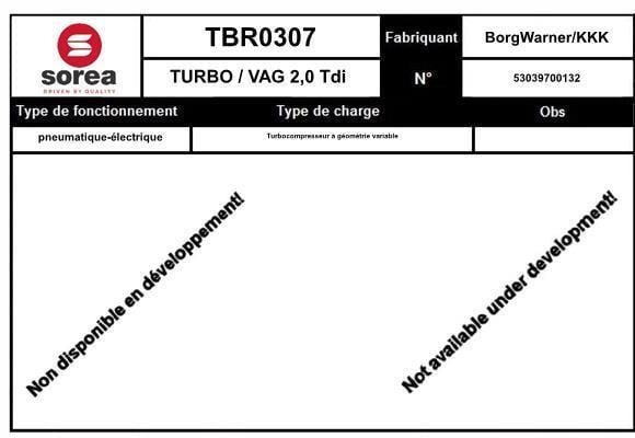 Turbocompressor SNRA TBR0307