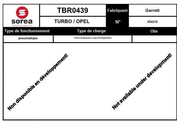 Turbocompresor SNRA ref. TBR0439