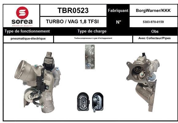 Turbocompresseur (Turbo) SNRA TBR0523