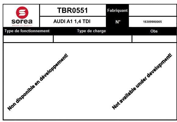 Turbocompressor SNRA TBR0551