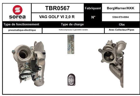 Turbocompressor SNRA TBR0567