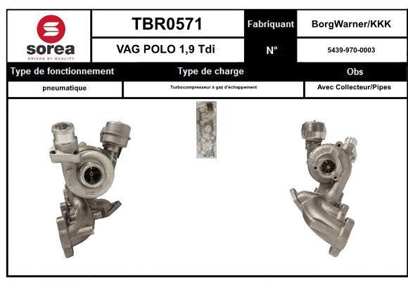 Turbocompressor SNRA TBR0571