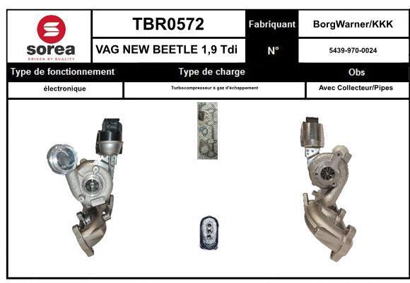 Turbocompressor SNRA TBR0572