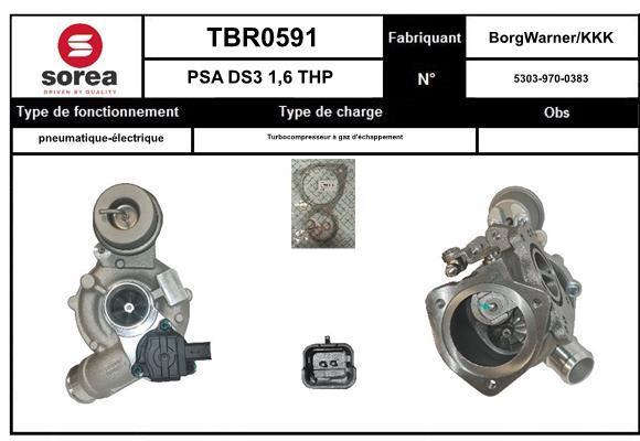 Turbocompressor SNRA TBR0591