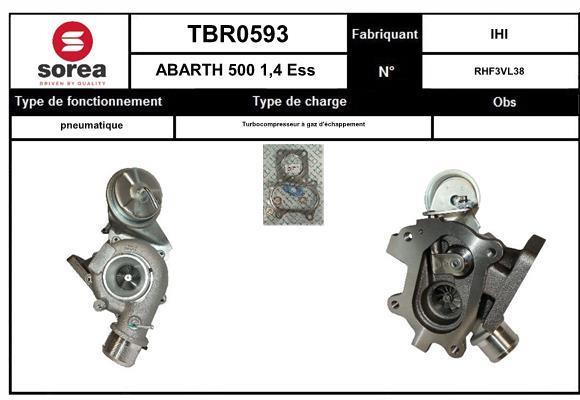 Turbocompresseur (Turbo) SNRA TBR0593