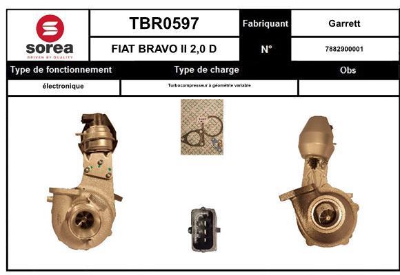 Turbocompressor SNRA TBR0597