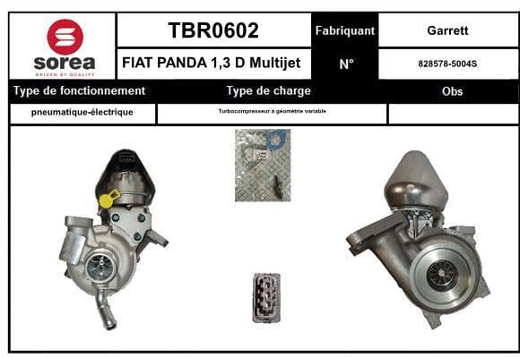 Turbocompresseur (Turbo) SNRA TBR0602