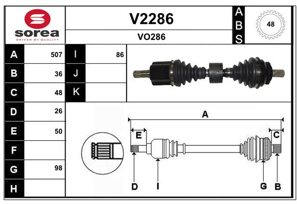 Cardã SNRA V2286