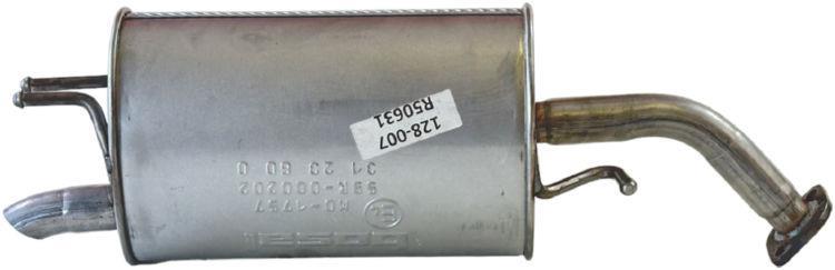 Silencieux arrière (Pot d'échappement) BOSAL 128-007